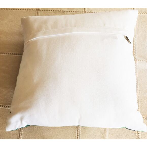 THROW PILLOW-PIER 1 Vintage-Inspirational Message -White-Floral-16"x16" - Picture 4 of 15